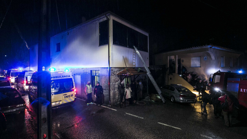 Cinco feridos do incêndio de Tondela ainda internados em Viseu