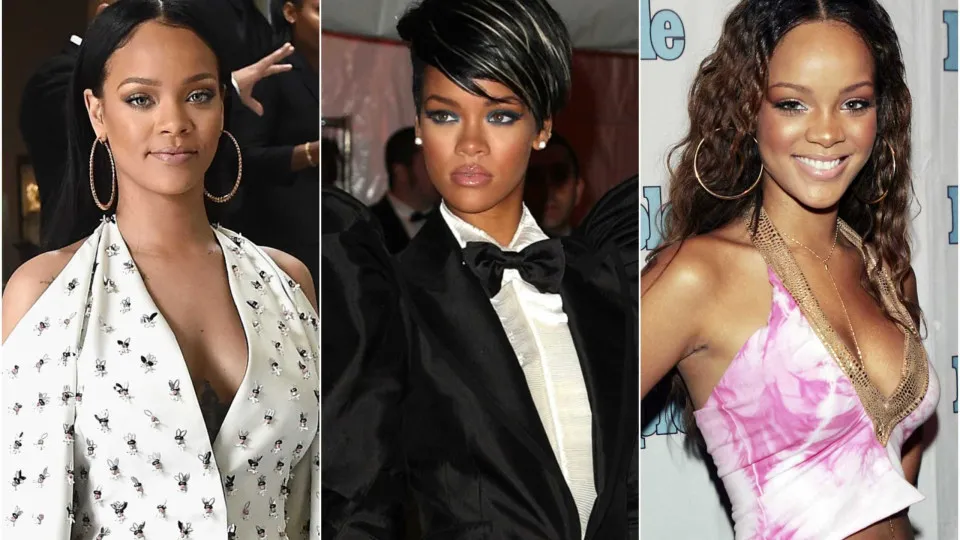 Acompanhe a evolução do estilo de Rihanna!