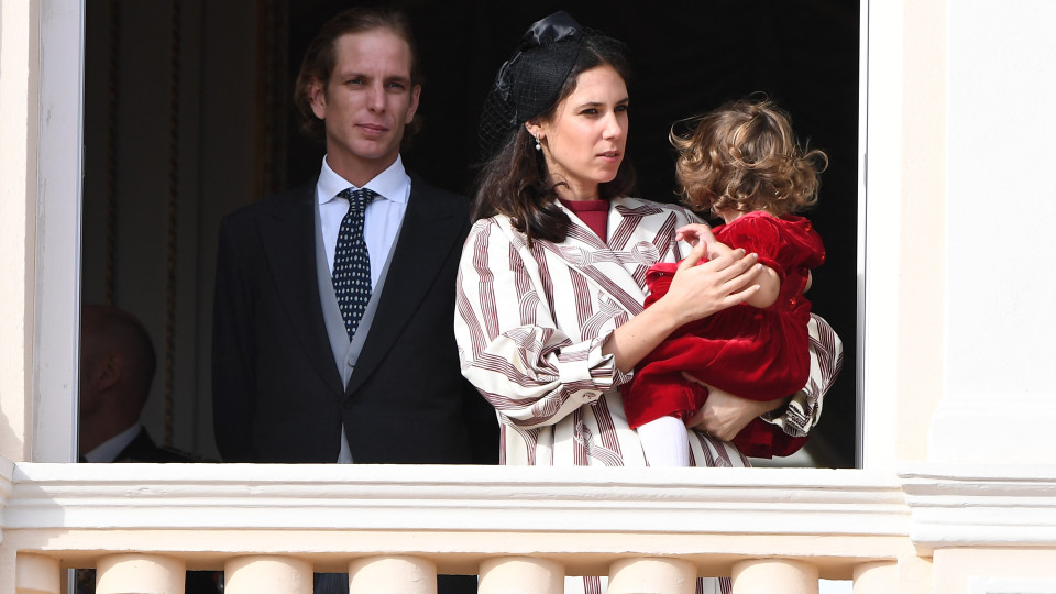 Andrea Casiraghi e Tatiana Santo Domingo foram pais pela terceira vez