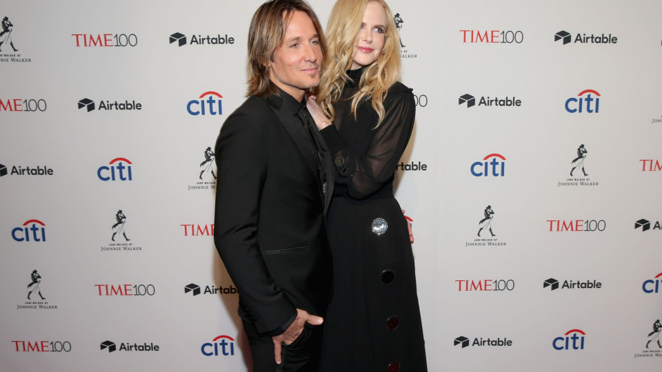 Nicole Kidman e Keith Urban mostram o amor que os une