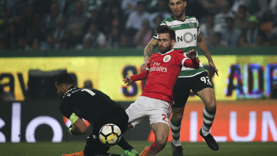 Benfica quer castigo para quatro jogadores do Sporting