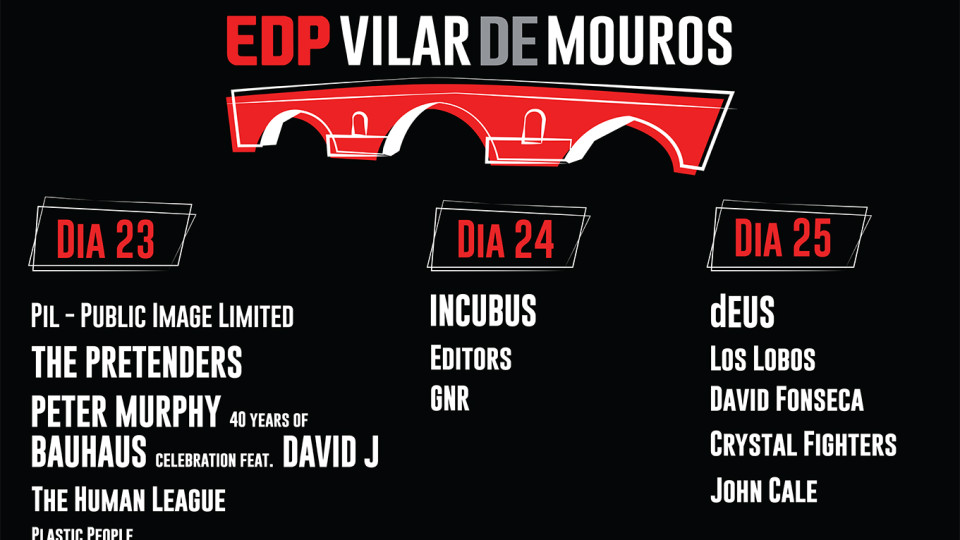 Editors e dEUS confirmados no EDP Vilar de Mouros