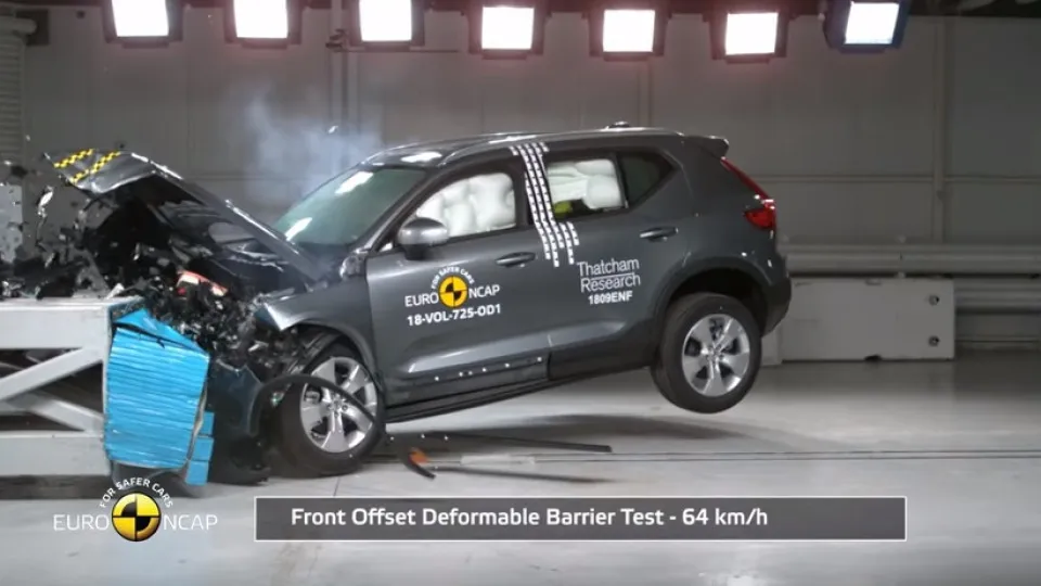 Volvo XC40 é um dos carros mais seguros dos últimos anos. Eis os testes