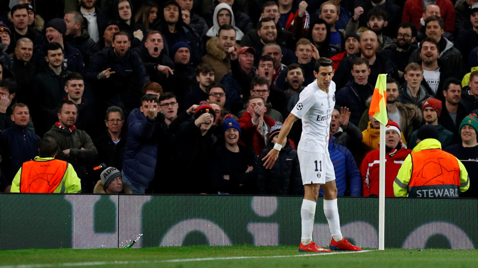 Solskjaer caiu ao 12.º mandamento. Di Maria embala PSG para os 'quartos'