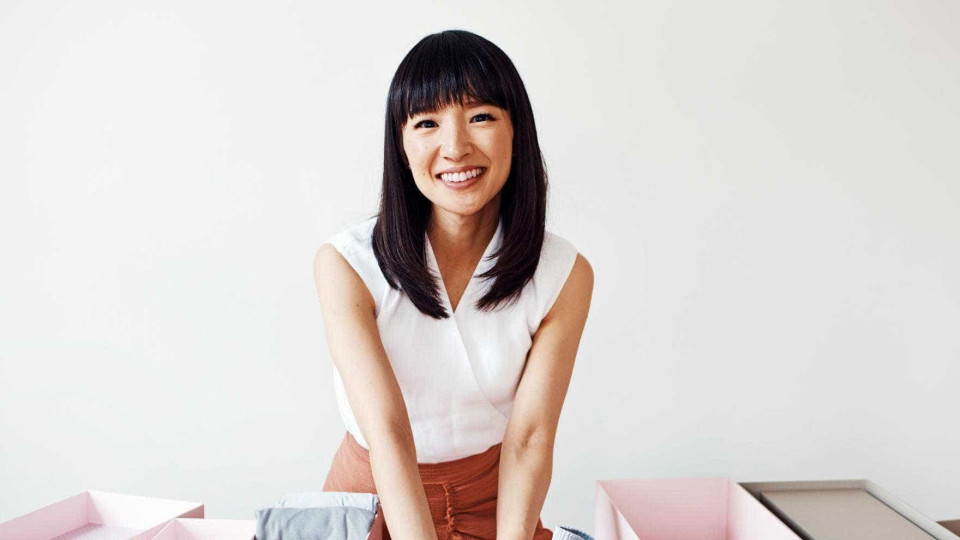 "Desisti. A minha casa está desarrumada", confessa Marie Kondo