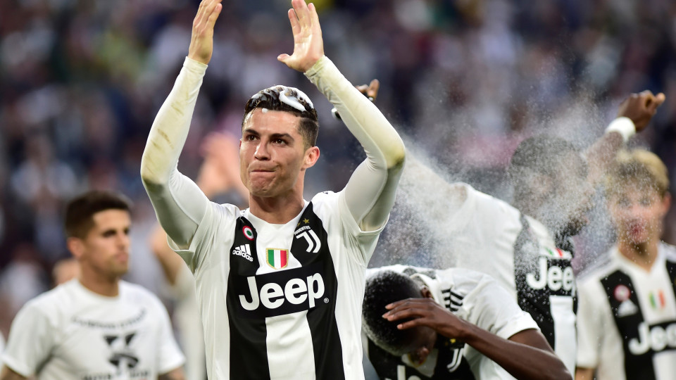 CR7 publica um vídeo arrepiante após conquistar o Scudetto com a Juve