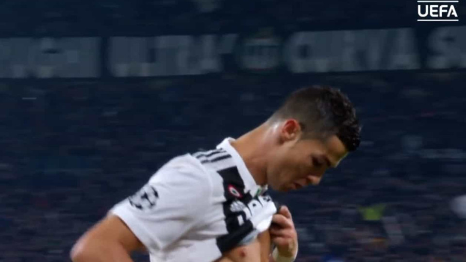 Melhor golo da Liga dos Campeões foi... a 'traição' de Cristiano Ronaldo