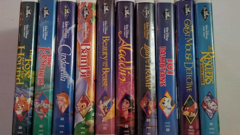 Cassetes VHS da Disney podem valer 15 mil euros no eBay