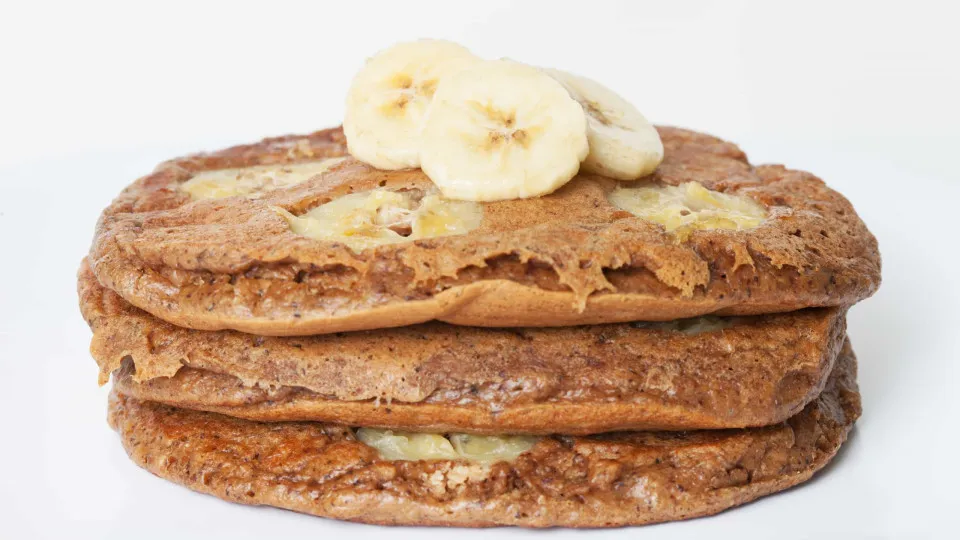 Bom dia! Que tal umas panquecas de aveia para o pequeno-almoço?