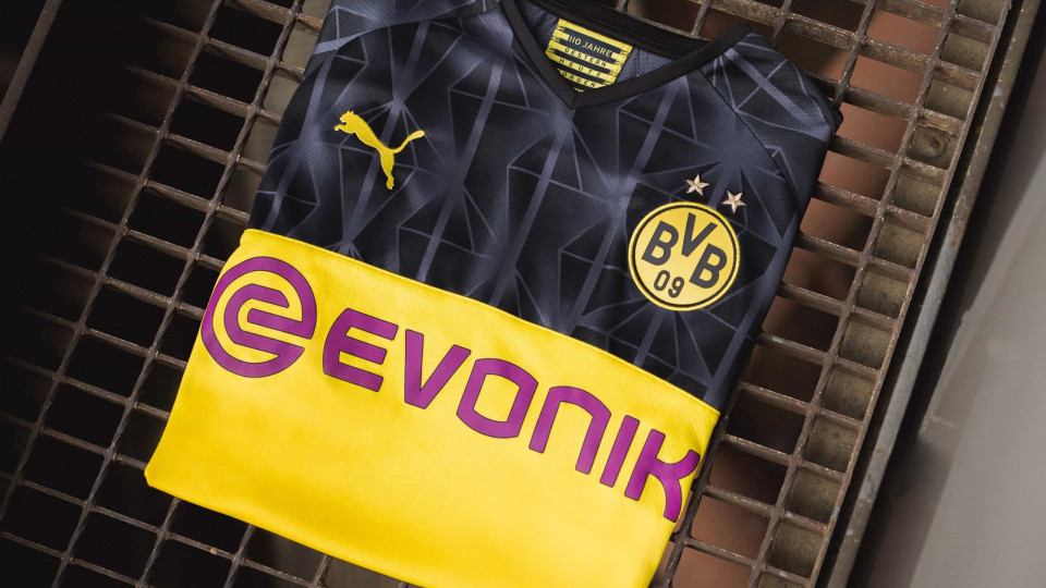 B. Dortmund lançou equipamento especial para a Liga dos Campeões