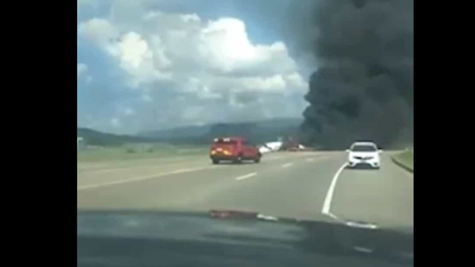 Avião acabou em chamas: Piloto da NASCAR sobrevive a terrível acidente