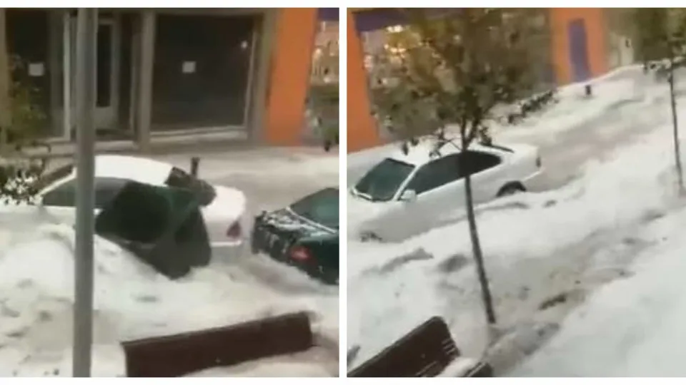 Madrid: Tempestade corta estradas e metro, inunda ruas e gera o caos