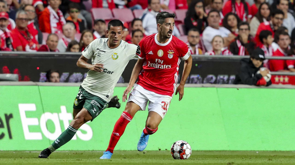 Benfica corrige boletim clínico e acrescenta nome de André Almeida