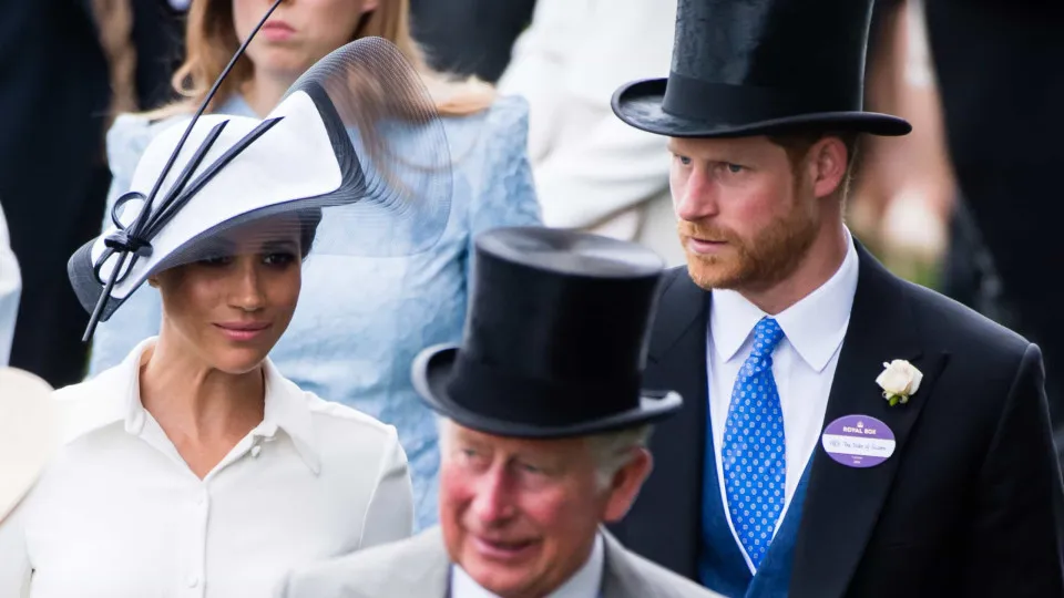 Príncipe Harry e Meghan Markle enviaram mensagem ao rei Carlos III