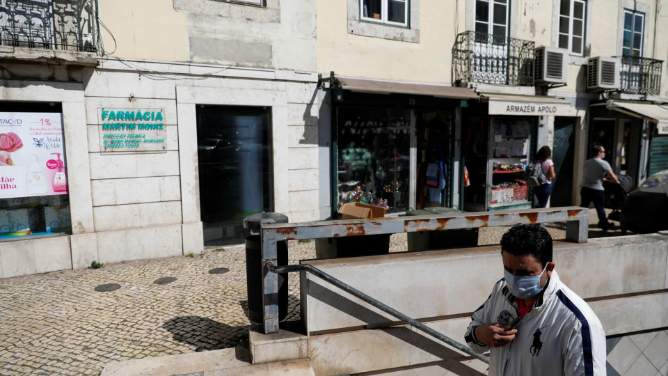 Covid-19: Lisboa e Vale do Tejo com 79% das novas infeções 