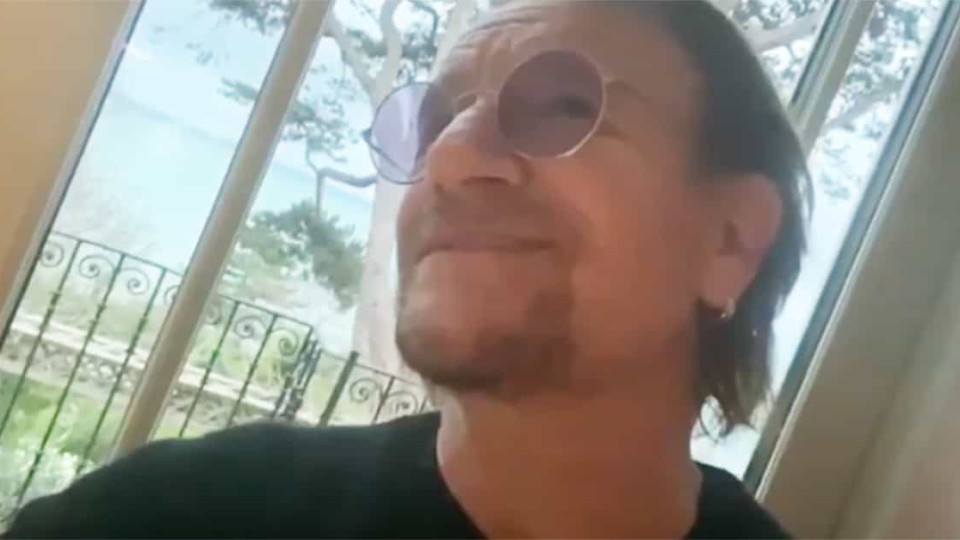 Covid-19: Bono lança música para os que estão "na linha da frente"