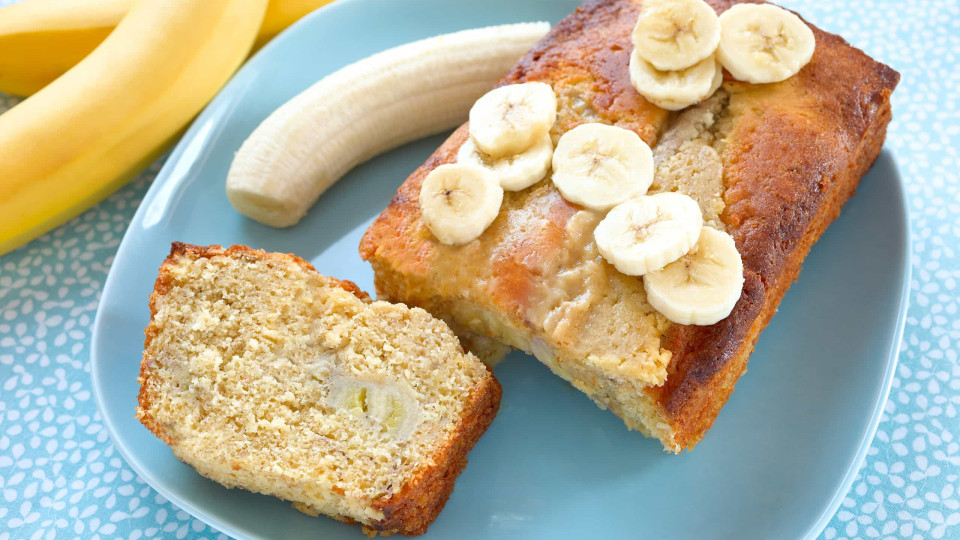 Bolo de banana light. Uma delícia sem culpas!