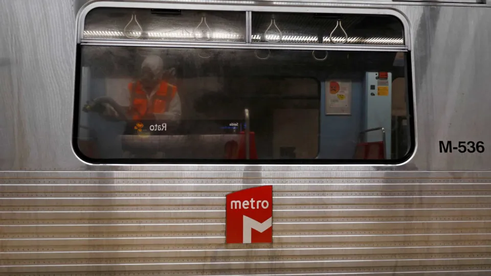 Há cinco estações do metro de Lisboa com constrangimentos devido à chuva