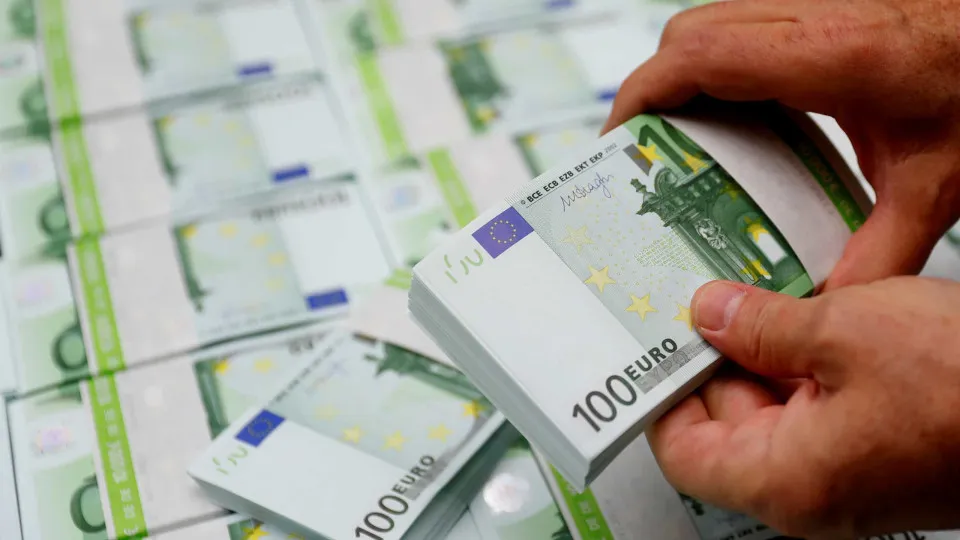 Euros euro dinheiro zona euro