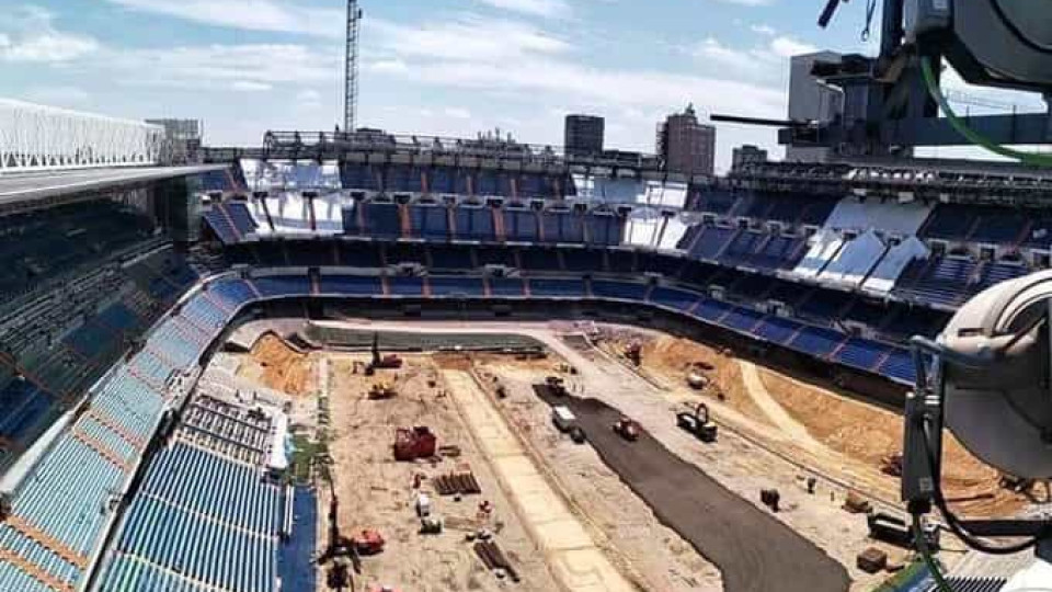 Ver para crer: Bernabéu tem um buraco com 30 metros de profundidade