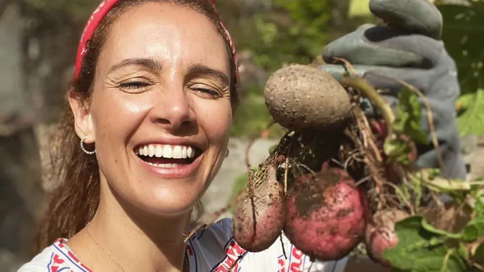 Marta Andrino deliciada com atividades no campo: "É tão terapêutico"