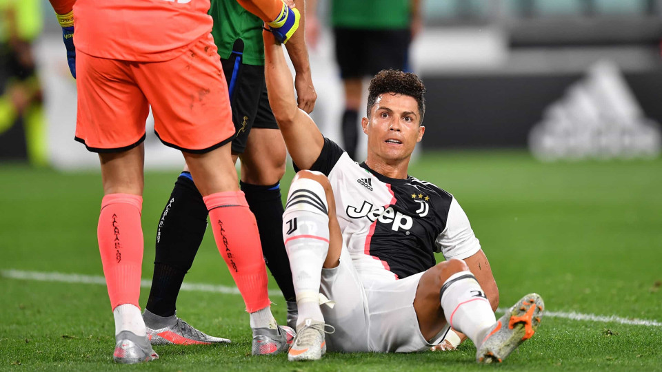 Nem os golos de Ronaldo evitaram o tropeção da Juventus