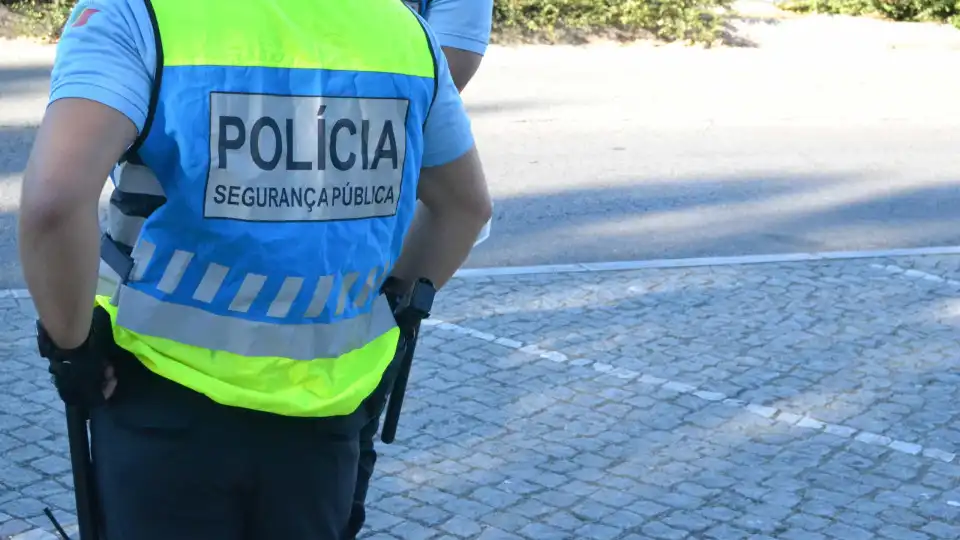 Homem detido por posse de armas proibidas. Estavam dissimuladas em casaco