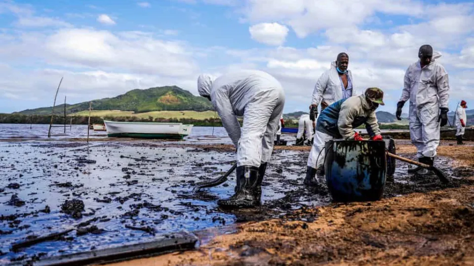 Maurícias vão pedir indemnização devido a derrame de hidrocarbonetos