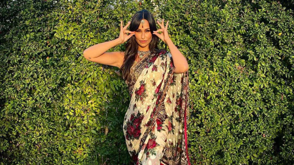 Em modo Bollywood, Rita Pereira encanta ao aparecer com traje indiano