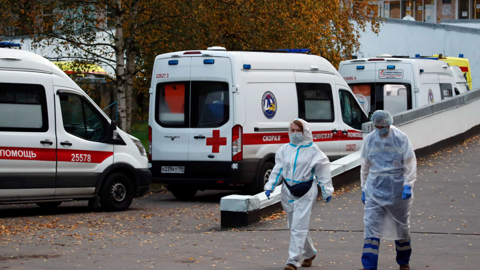 Rússia soma mais de 28 mil novos infetados e 611 mortes