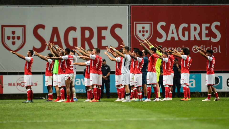 Sp. Braga-AEK: Minhotos apontam mira dos 'canhões' à Liga Europa