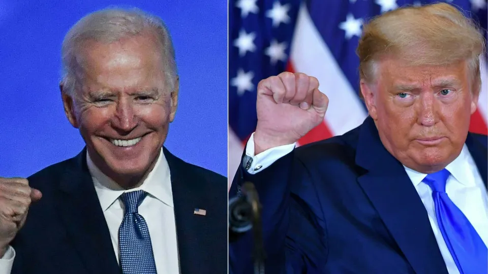 Debate entre Biden e Trump pode fazer mexer a agulha para os indecisos