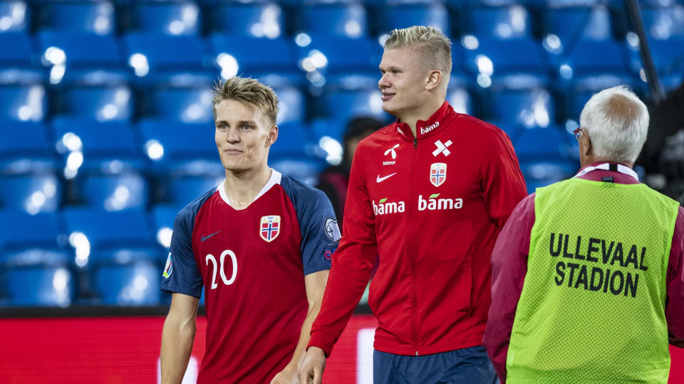 Odegaard revela que tentou convencer Haaland a escolher o Arsenal