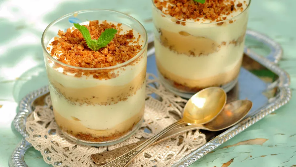 Mousse de bolacha maria. Um pecado bem saboroso!