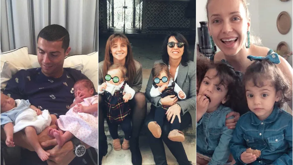 Amor a dobrar! Estes 9 famosos são pais de gémeos