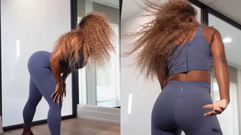 Serena Williams entra em "modo fim de semana" com dança sensual