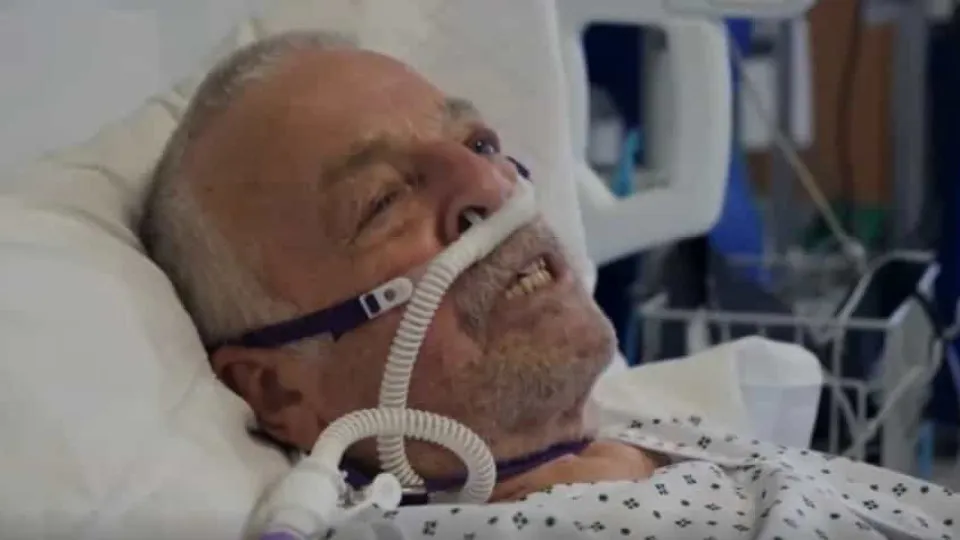 Horas antes de morrer, homem diz que o seu maior desejo é ver a mulher