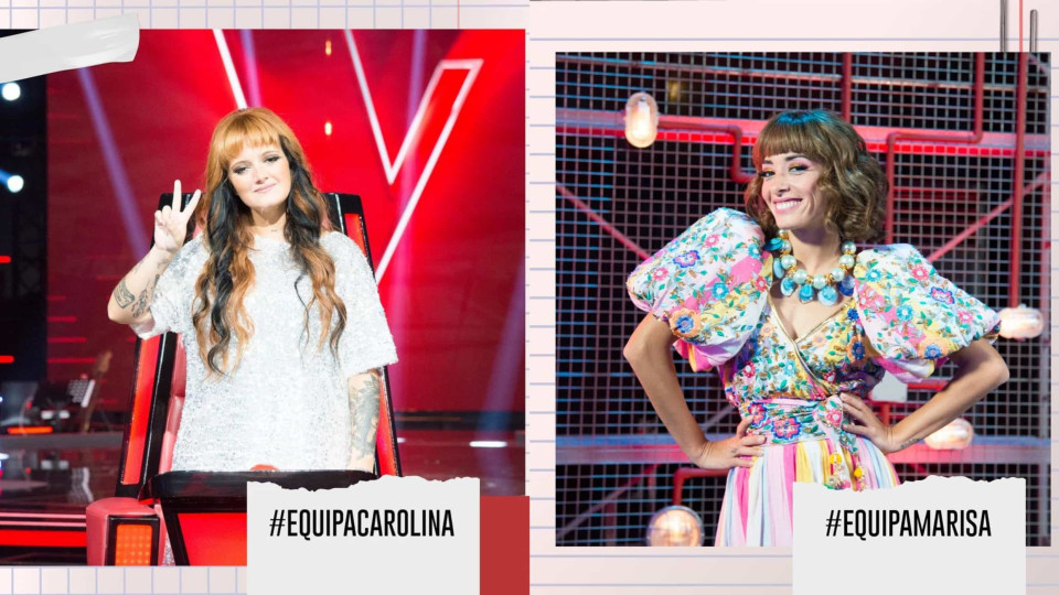 Look da Semana: Carolina Deslandes e Marisa Liz brilham no The Voice Kids