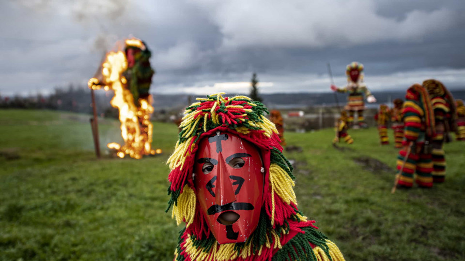 Caretos e Butelo com Casulas animam Carnaval de Bragança