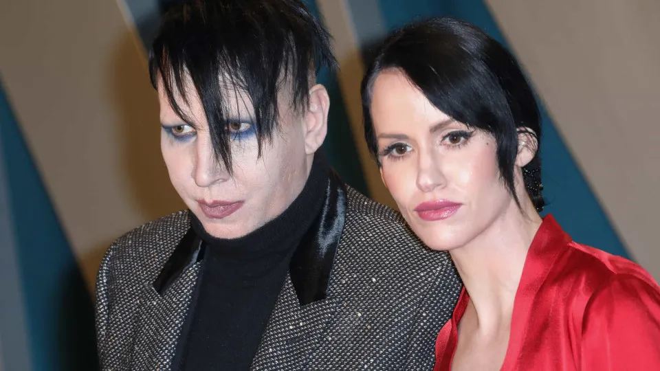 Marilyn Manson fez ameaças de morte à atual mulher, Lindsay Usich