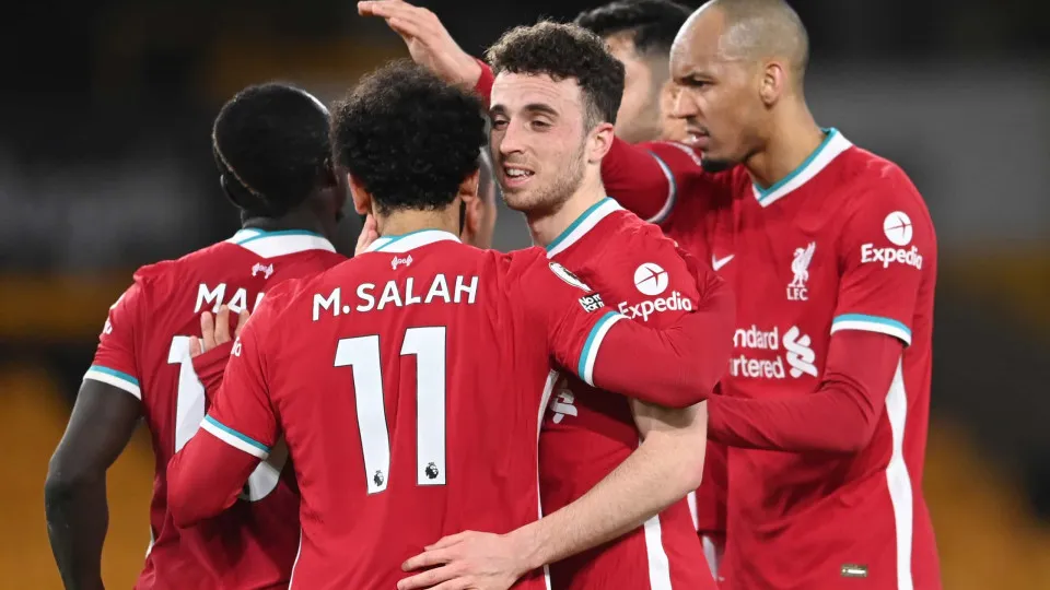 'Traição' de Diogo Jota vale vitória do Liverpool em Wolverhampton