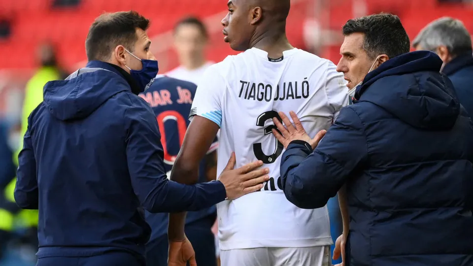 Tiago Djaló e o confronto com Neymar: "Já vem desde o ano passado"
