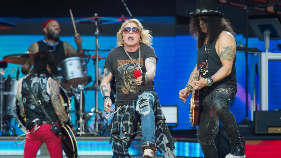 Concerto dos Guns N’Roses em Portugal adiado para 2022