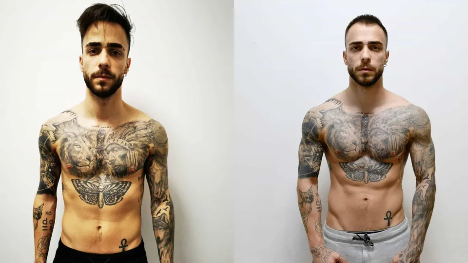 Diogo Piçarra mostra a sua incrível evolução durante mudança de corpo