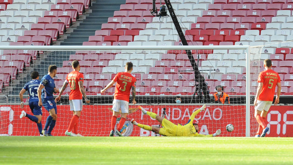 Benfica perde na Luz com o Gil Vicente e complica contas do campeonato
