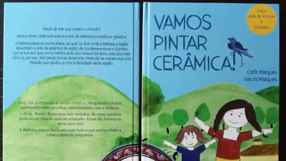 Livro Vamos Pintar Cerâmica