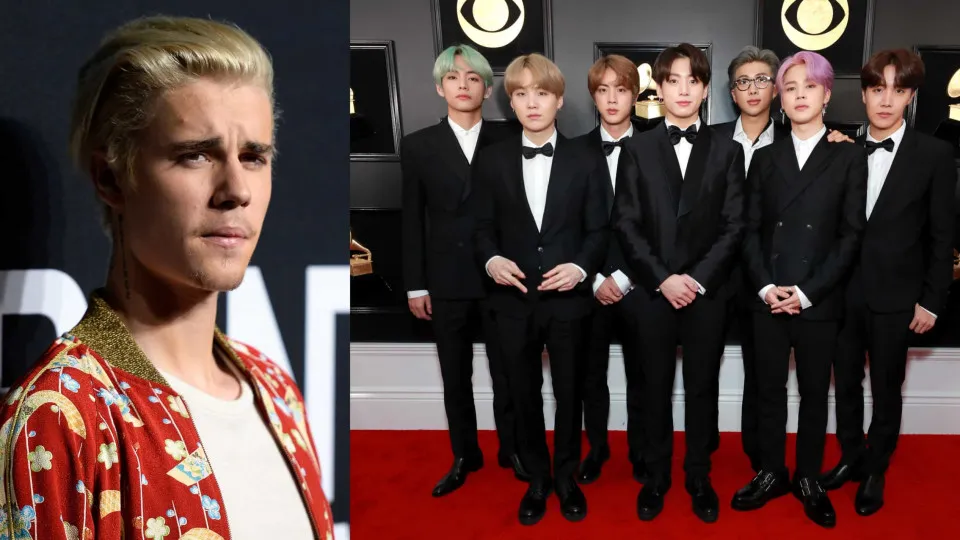 Justin Bieber está a trabalhar num dueto com o grupo de K-pop BTS