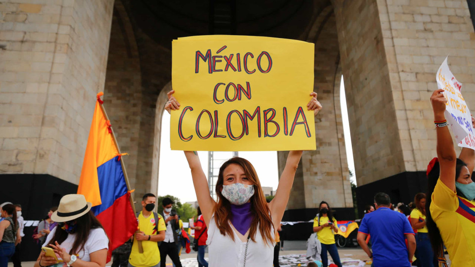 Levantado bloqueio e aberto corredor humanitário após protestos no México