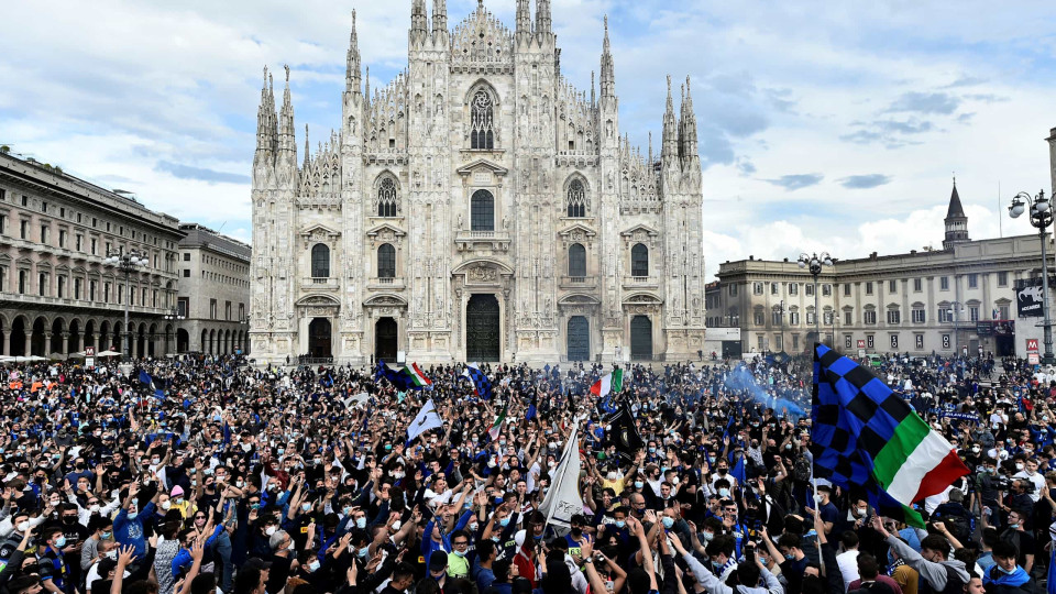 Inter festejou à Sporting e não se "registou aumento do número de casos"