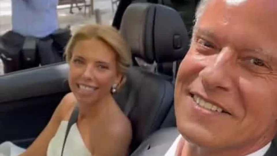 Vídeo único do casamento de Ricardo Carriço revelado por Fernanda Serrano